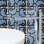 Black Blue White Celtic Knot Nahtlose Muster Tile Fliese<br><div class="desc">Elegantes keltisches Knoten nahtlos Muster,  um eine spirituelle Touch zu Ihrer Zuhause hinzuzufügen.</div>