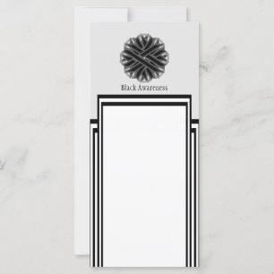 Black Blume Ribbon von Kenneth Yoncich