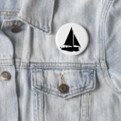 Black Boat Silhouette Button (Beispiel)