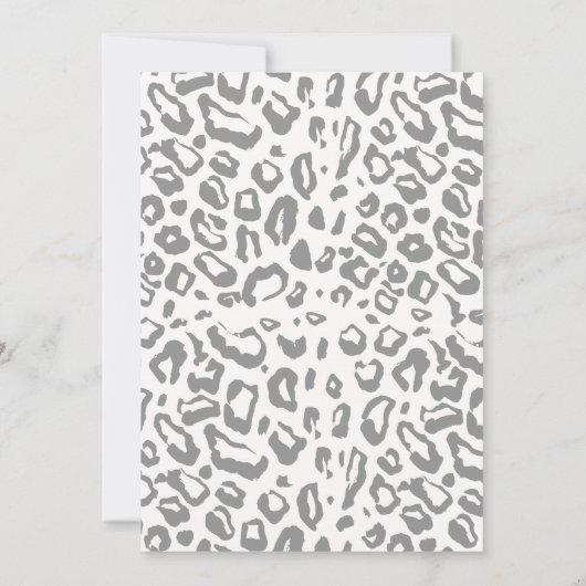 Black Boho Arch Holy Cow Western Babydusche Dankeskarte (Rückseite)