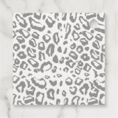 Black Boho Arch Holy Cow Western Babydusche Geschenkanhänger (Rückseite)