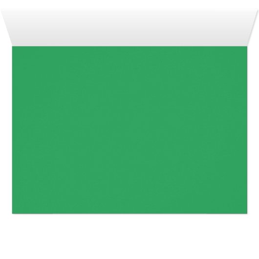 Black Bold Beautiful Notecard (Innenansicht Horizontal (Unten))