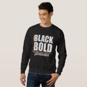 Black Bold Brillant Sweatshirt (Vorne ganz)
