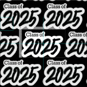 Black Bold Brush Class von 2025 Stoff (Kachel)