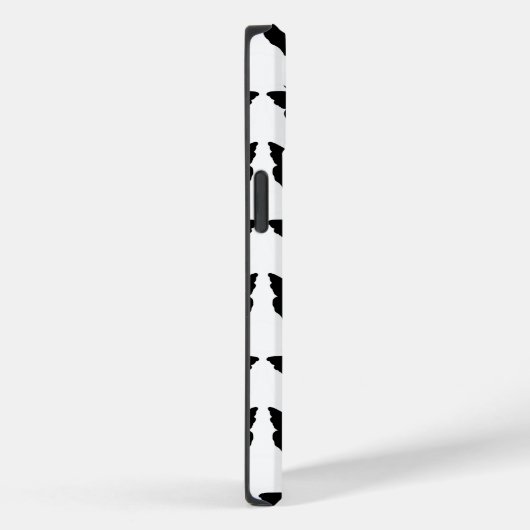 Black Bold Mod Butterflies Case-Mate iPhone Hülle (Rückseite / Rechts)