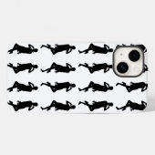 Black Bold Mod GoGo Girls Case-Mate iPhone Hülle (Rückseite (Horizontal))