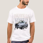 Black Bold Retro Car T-Shirt (Vorderseite)