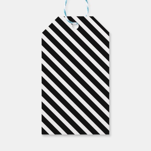 Black Bold Script Wedding Vielen Dank, dass Sie Ta Geschenkanhänger (Rückseite)