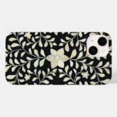 Black Bone Inlay Phone Case (Rückseite (Horizontal))