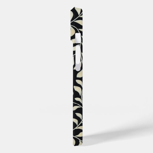 Black Bone Inlay Phone Case (Rückseite / Links)