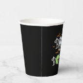 Black Boos & Booze Halloween-Party Pappbecher (Rechts)