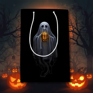 Black Boos & Brews Geister-Halloween Mittlere Geschenktüte