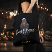 Black Boos & Brews Geister-Halloween Tasche