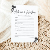 Black Bow Advisor und wünscht Brautparty Game Einladung