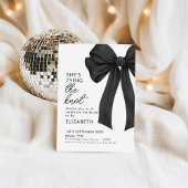 Black Bow Brautparty Einladung