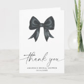 Black Bow Danke Brautparty (Vorderseite)