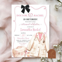 Black Bow Doctor Retirement Party