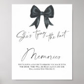 Black Bow Erinnerungen mit der Braut Poster (Vorne)