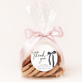 Black Bow Gothic Bridal Gevor Sticker