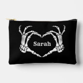 Black Bow Gothic Tasche Bachelorette Bridesmaid (Vorderseite)