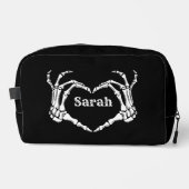 Black Bow Gothic Tasche Bachelorette Bridesmaid (Vorderseite)
