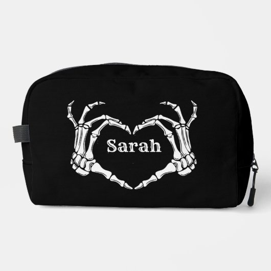 Black Bow Gothic Tasche Bachelorette Bridesmaid (Vorderseite)