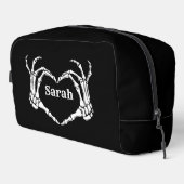 Black Bow Gothic Tasche Bachelorette Bridesmaid (Rechte Ecke)
