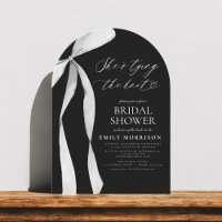 Black Bow Sie bindet das Brautparty des Knotens