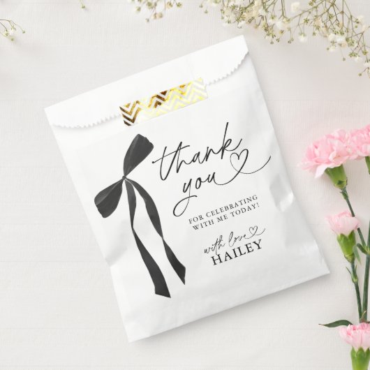 Black Bow Sie bindet das Brautparty des Knotens Geschenktütchen (Versiegelt)
