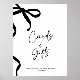 Black Bow Sie bindet das Brautparty des Knotens Poster