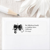 Black Bow Stethoscope Nursing School Graduate (Insitu)