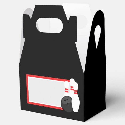 Black Bowling Fevor Boxes Geschenkschachtel (Geöffnet)