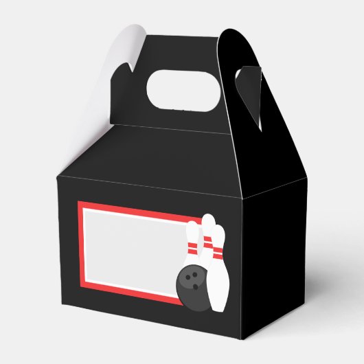 Black Bowling Fevor Boxes Geschenkschachtel (Vorderseite)