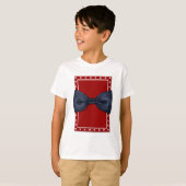 Black Bowtie Kids T - Shirt (Vorne ganz)