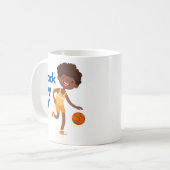 Black Boy Joy - Basketball Kaffeetasse (Vorderseite Links)