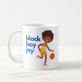 Black Boy Joy - Basketball Kaffeetasse (Links)