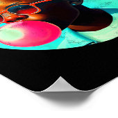 Black Boy Joy Bubble Gum Fun African Melanin Princ Poster (Ecke)