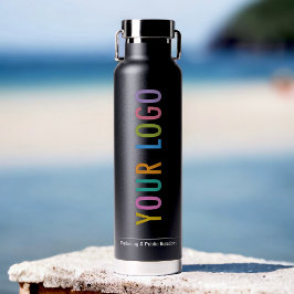 Black Branded Thwater Flasche mit Business-Logo