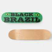 BLACK BRAZIL Skateboard (Horizontal)
