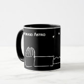Black Breckland Astro Tasse (mit Text) (Vorderseite Links)