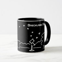 Black Breckland Astro Tasse (mit Text)