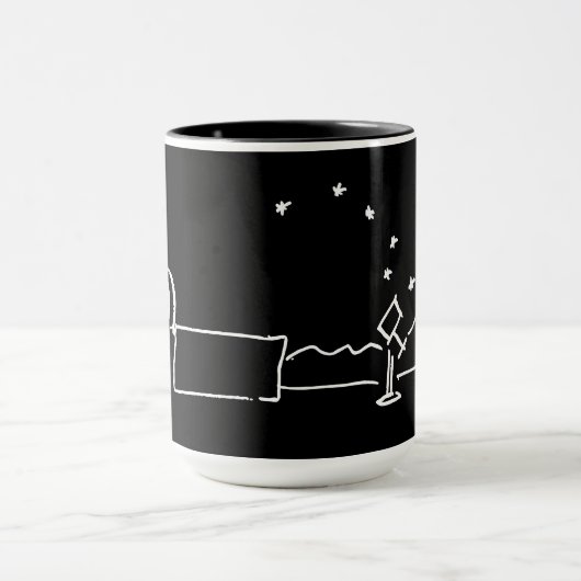 Black Breckland Astro Tasse (ohne Text) (Zentrum)