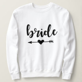 Black Bribe Tribe Junggeselinnen-Abschied Sweatshi Sweatshirt