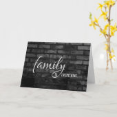 Black Brick Geburtstag für Schwiegervater Karte (Gelbe Blume)