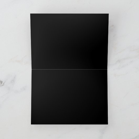 Black Brick Wall Karte (Innenseite)