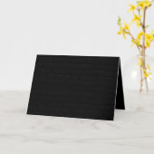 Black Brick Wall Karte (Gelbe Blume)