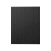 Black Brick Wall Print Notizblock (Rotiert)