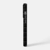 Black Brick Wall with Graffiti “I Love You!” iPhone Hülle (Linke Seite)