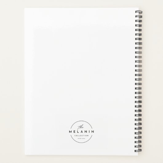 Black. Brilliant. Booked & Busy - Daily Planner Planer (Rückseite)