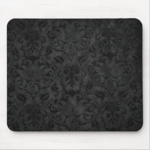 Black Brocade Mousepad